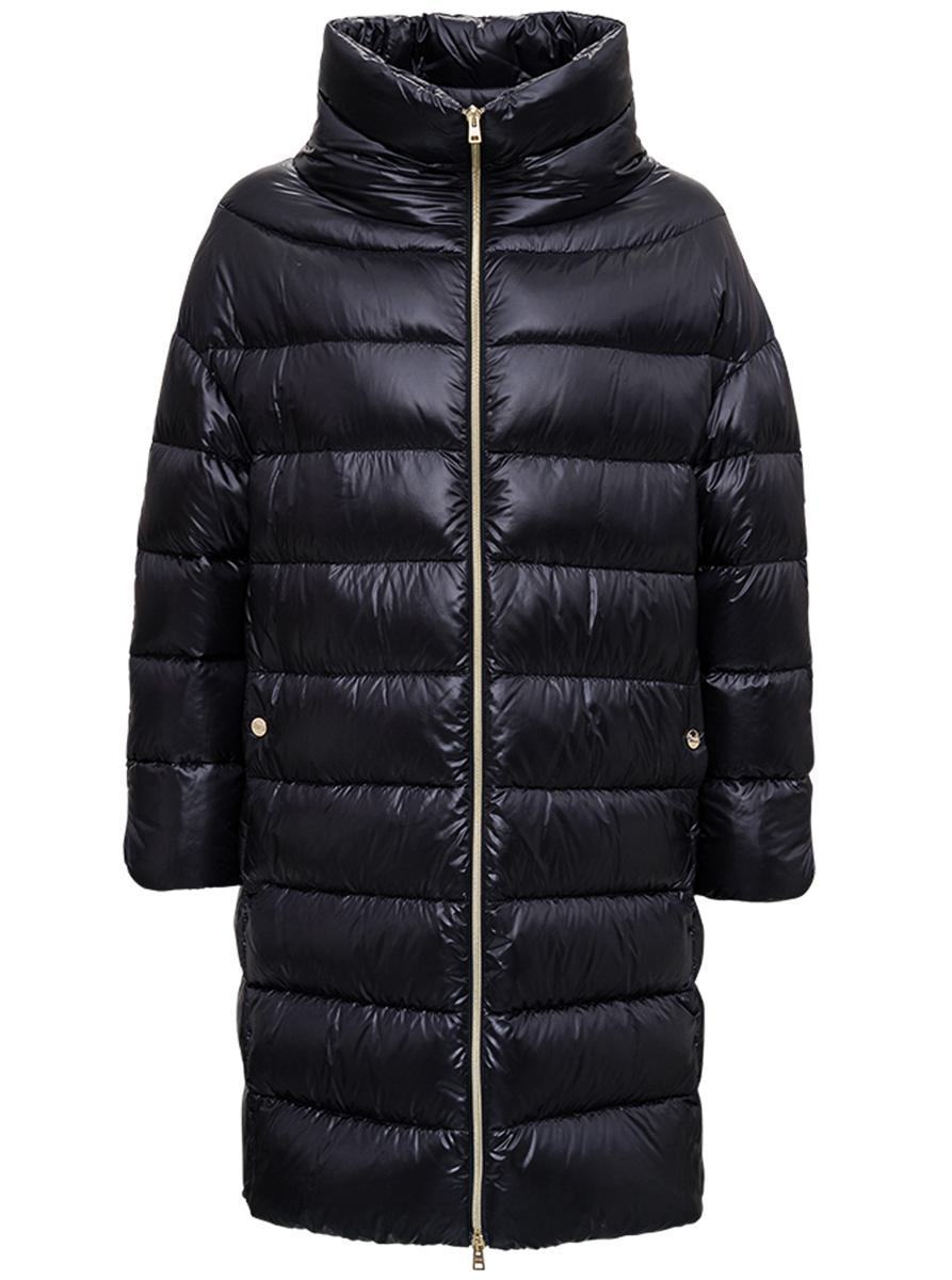 【関税＆送料込み】Herno Long Black Nylon Down Jacket