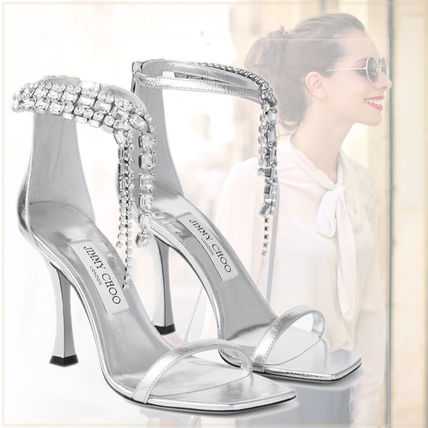サンダル ビジュー Jimmy Choo(ジミーチュウ) - 海外通販のBUYMA