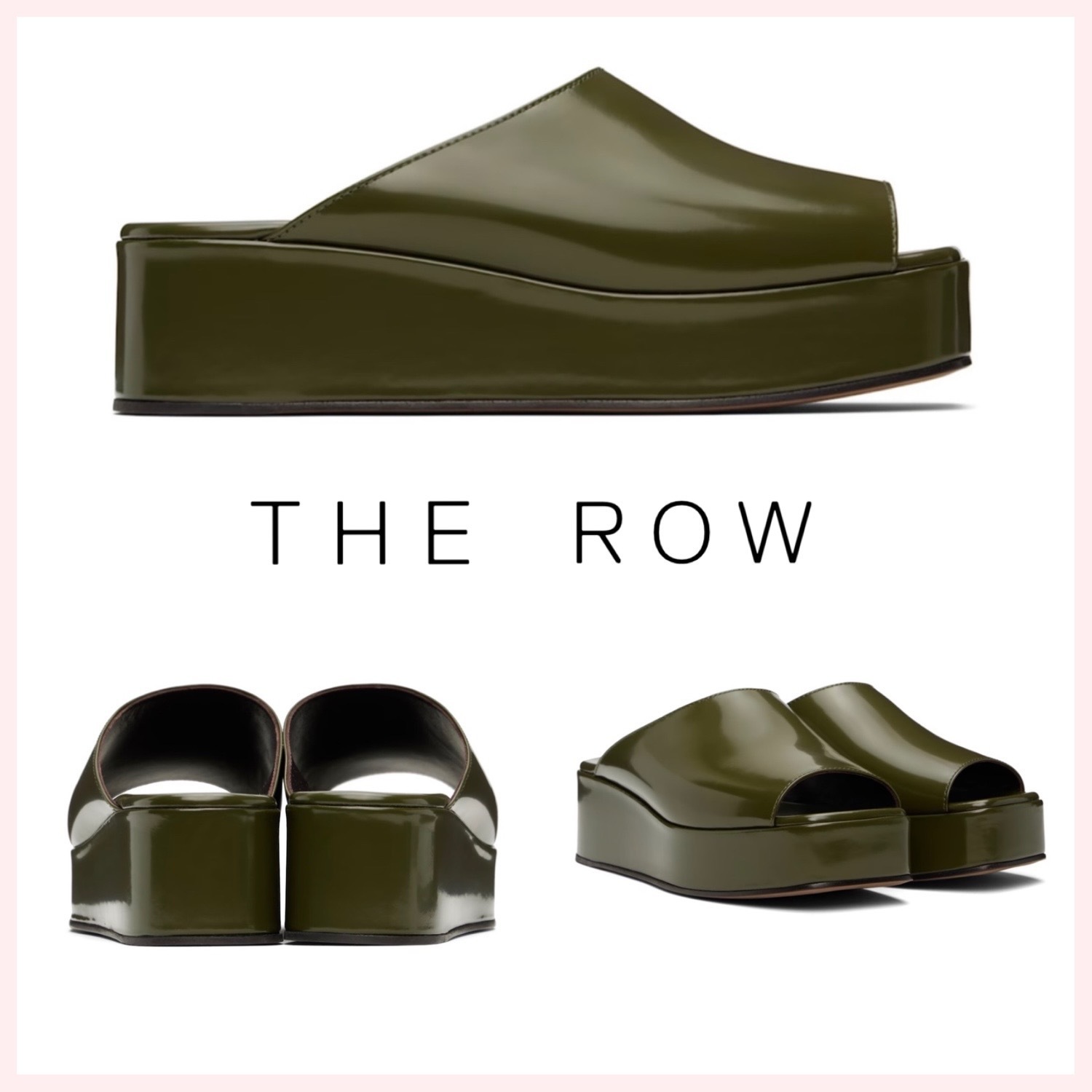 ★THE ROW★関税込♪日本未入荷♪Emi フラットフォームサンダル
