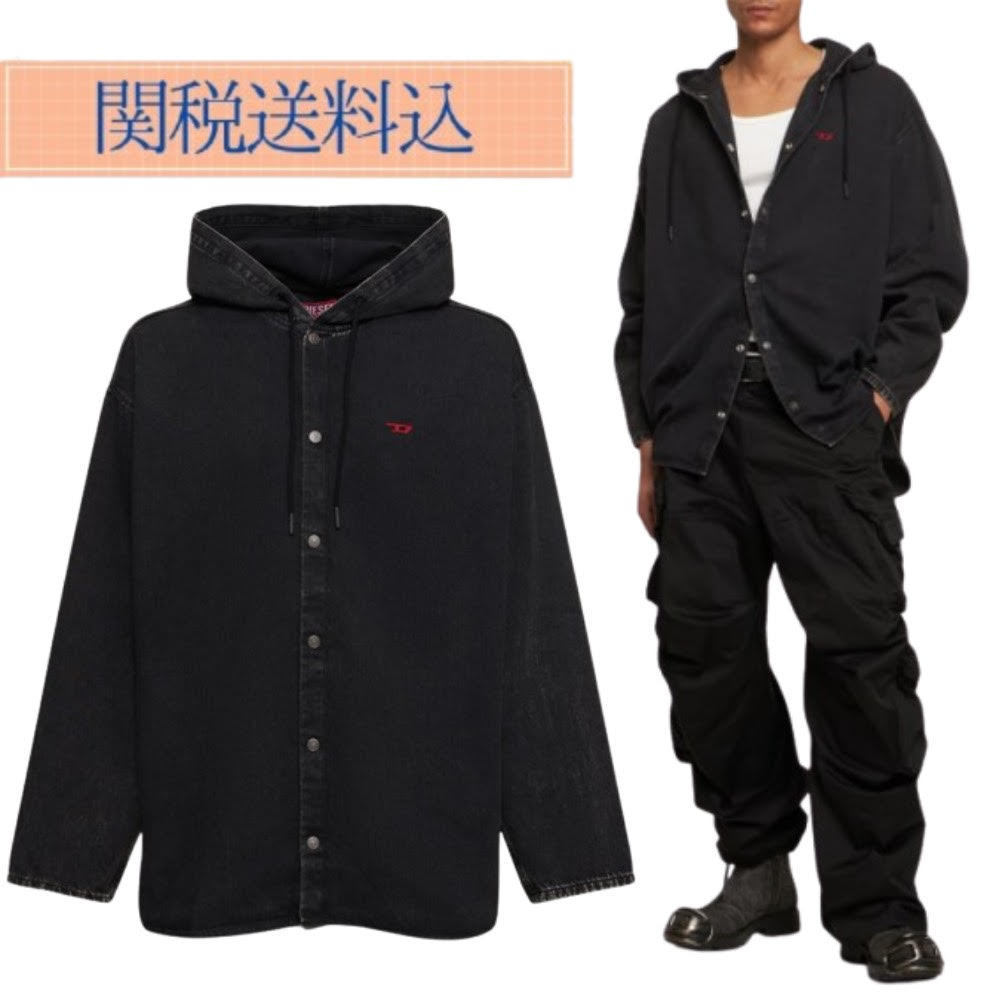 関税送料込【DIESEL】パーカー