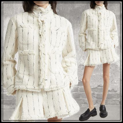 ツイード sacai(サカイ) ジャケット(レディース) - 海外通販のBUYMA