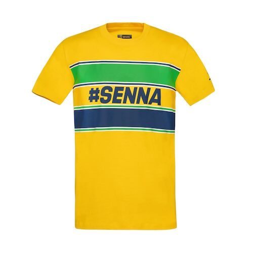 Ayrton Senna アイルトンセナ オフィシャル ポロシャツ 半袖