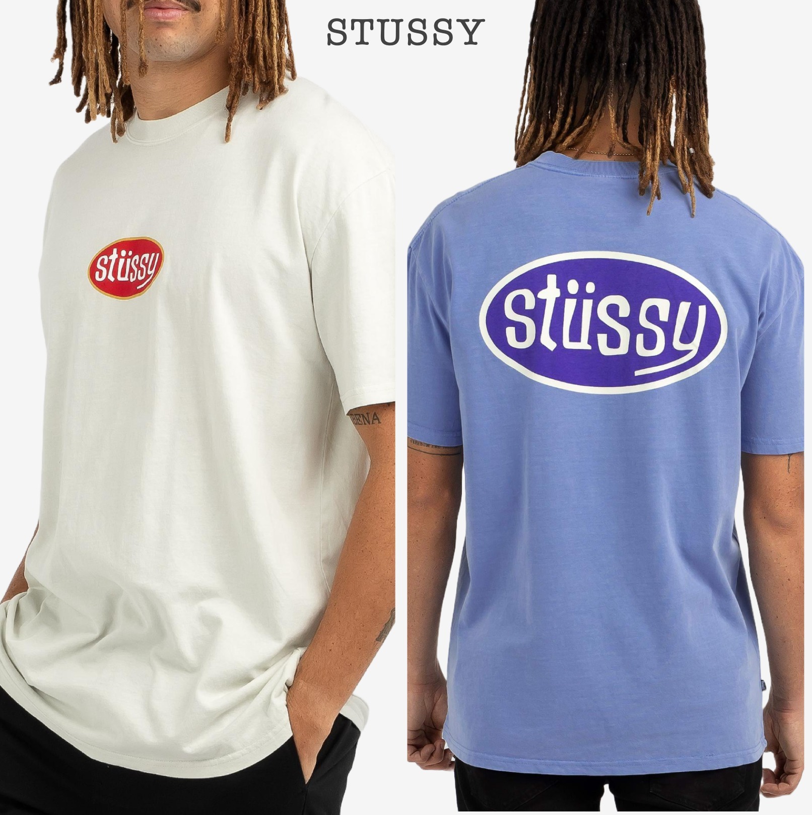 ◆STUSSY◆ Pitstop T-Shirt 半袖 ロゴ Tシャツ