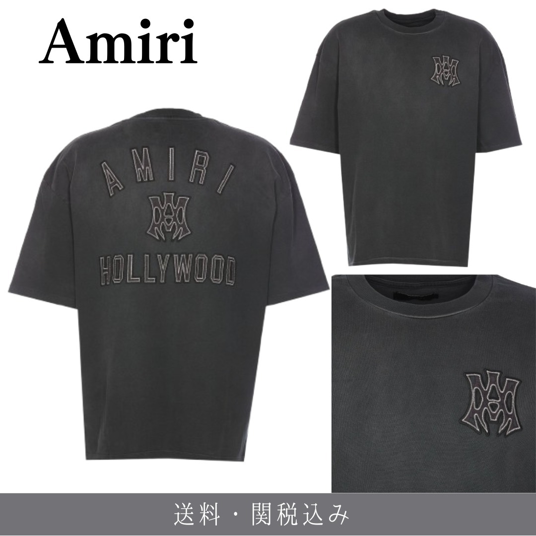 Amiri MA ロゴ刺繍クルーネックTシャツ 25SS 送料関税込み