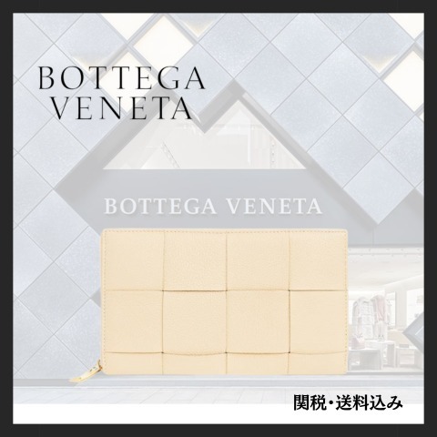 【 BOTTEGA VENETA 】ジップアラウンドウォレット 長財布