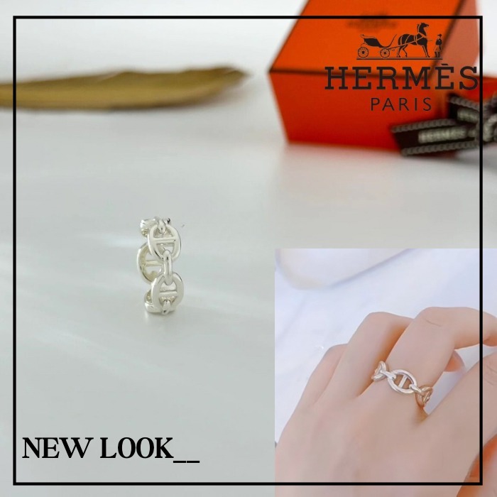 《人気のシェーヌダンクル》HERMES アンシェネ リング