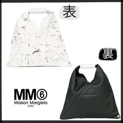 MM6 エムエムシックス ハンドバッグ 白 - 2122625J0143 ホワイト（白）系 MM6 Maison Margiela(エムエムシックス