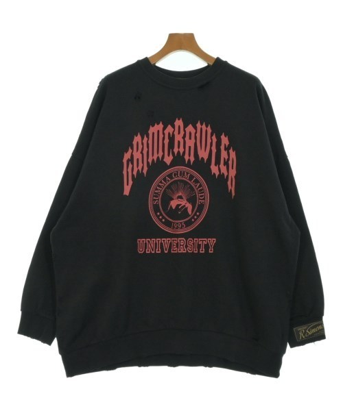 RAF SIMONS ラフシモンズ スウェット 黒等 1(S位) 2103725Y0008