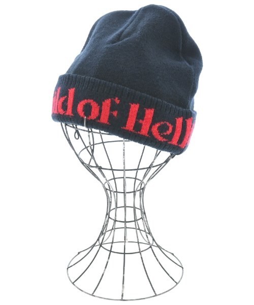 Supreme ニットキャップ・ビーニー 黒x赤 3303325Y0084