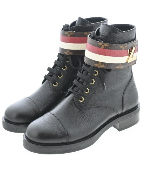 LOUIS VUITTON ルイヴィトン ブーツ 黒 4103425A0061