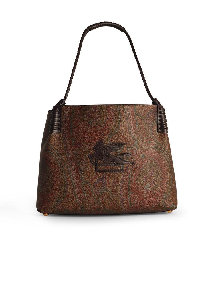 ETRO スモールペイズリーリブラトートバッグ【関税込】
