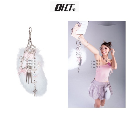 関送込 OHTNYC FOXTAIL KEYCHAIN