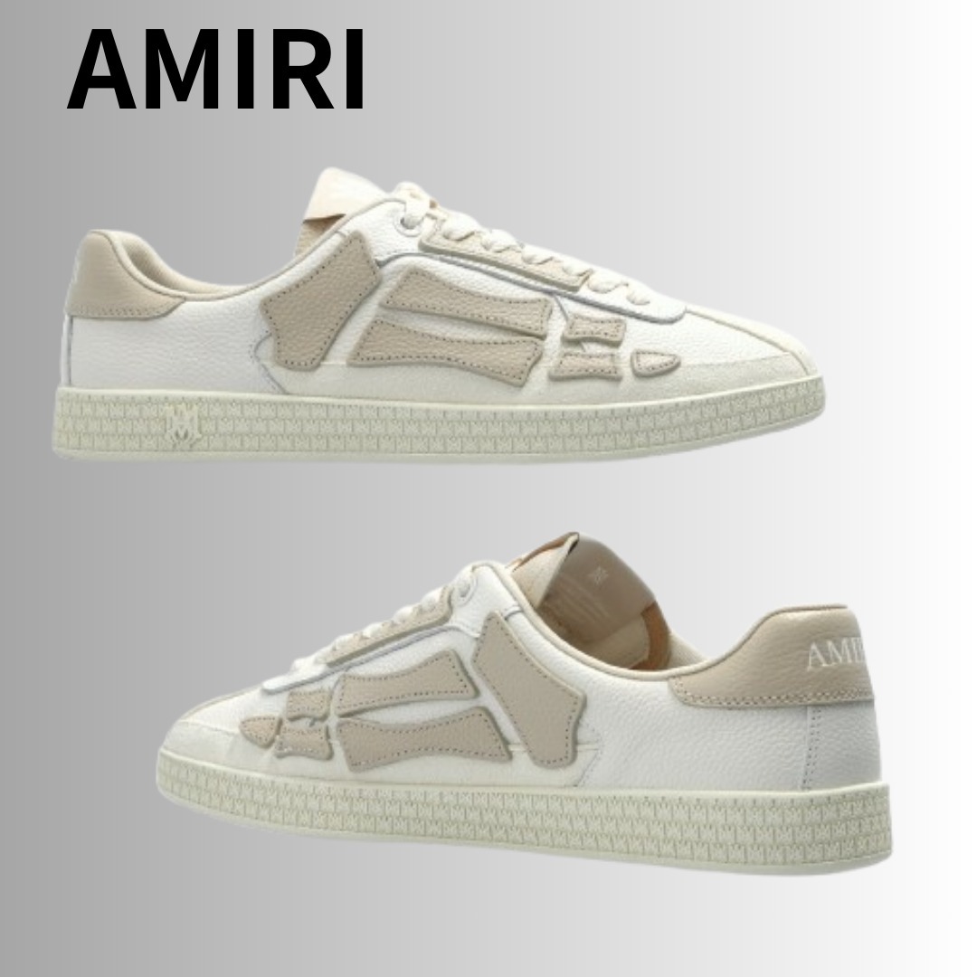 Amiri パシフィック ボーンズ ロー スニーカー