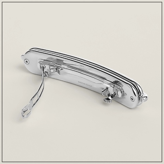 《おしゃれに決まる》HERMES ルーリス PM ヘアクリップ