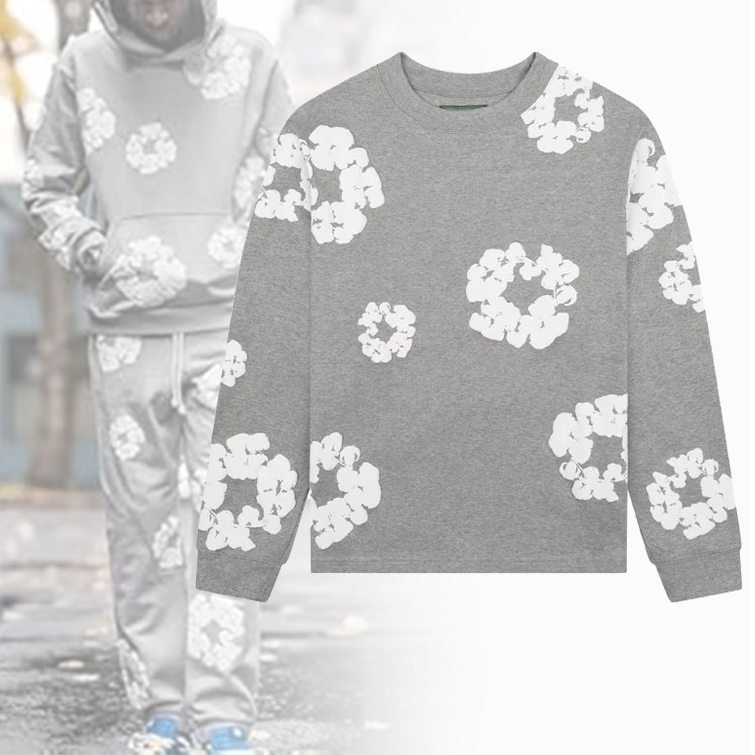 ◆DenimTears◆リース ロングスリーブ Tシャツ