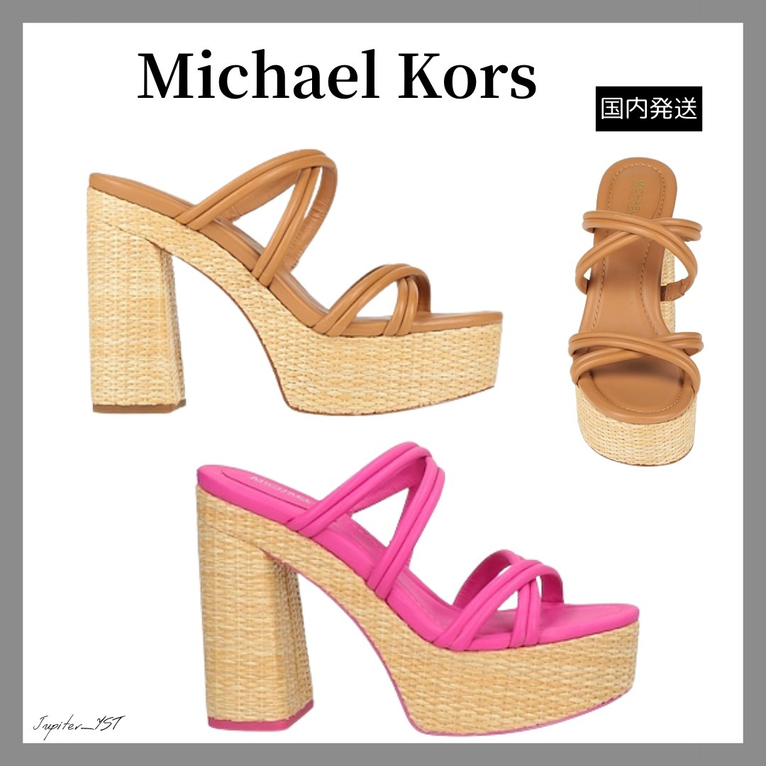 MICHAEL MICHAEL KORS◆レザー サンダル*送料関税込