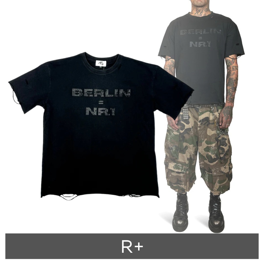【R+】BERLIN = NR. 1 - T-SHIRT【RAVEMORE BERLIN】