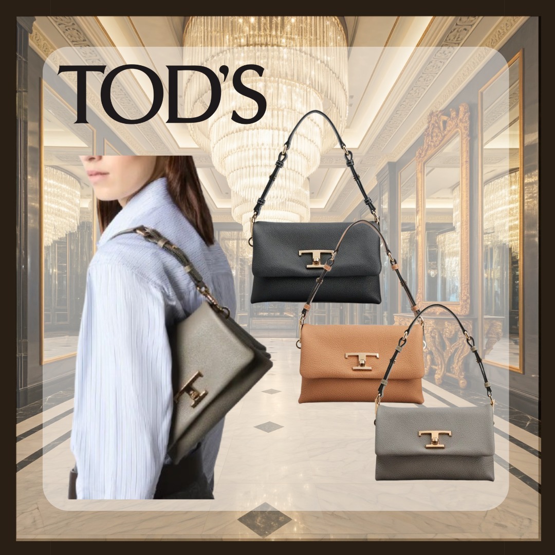 【TOD'ｓ】トッズ 人気商品 Tタイムレス レザーバッグミニ