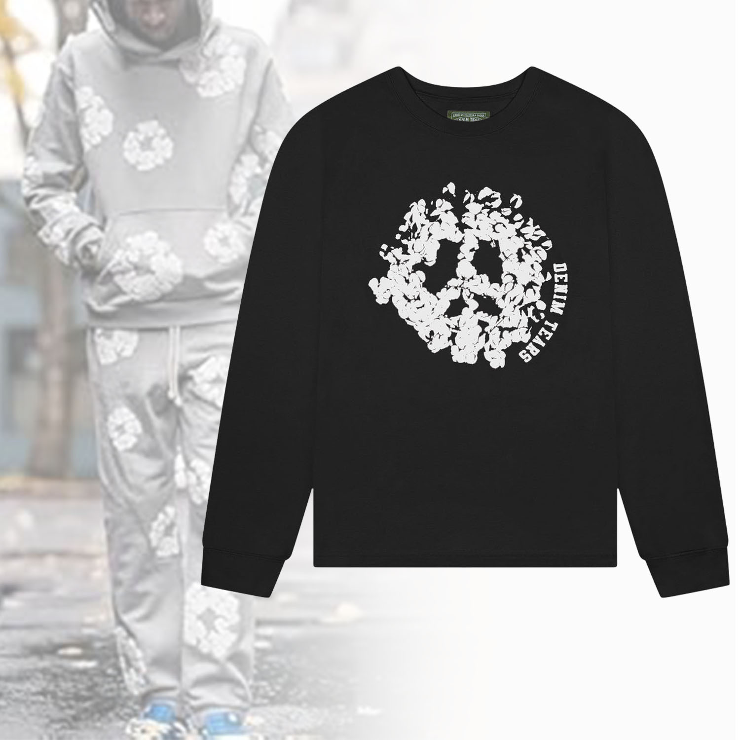 ◆DenimTears◆ ユニバーシティ スウェットシャツ