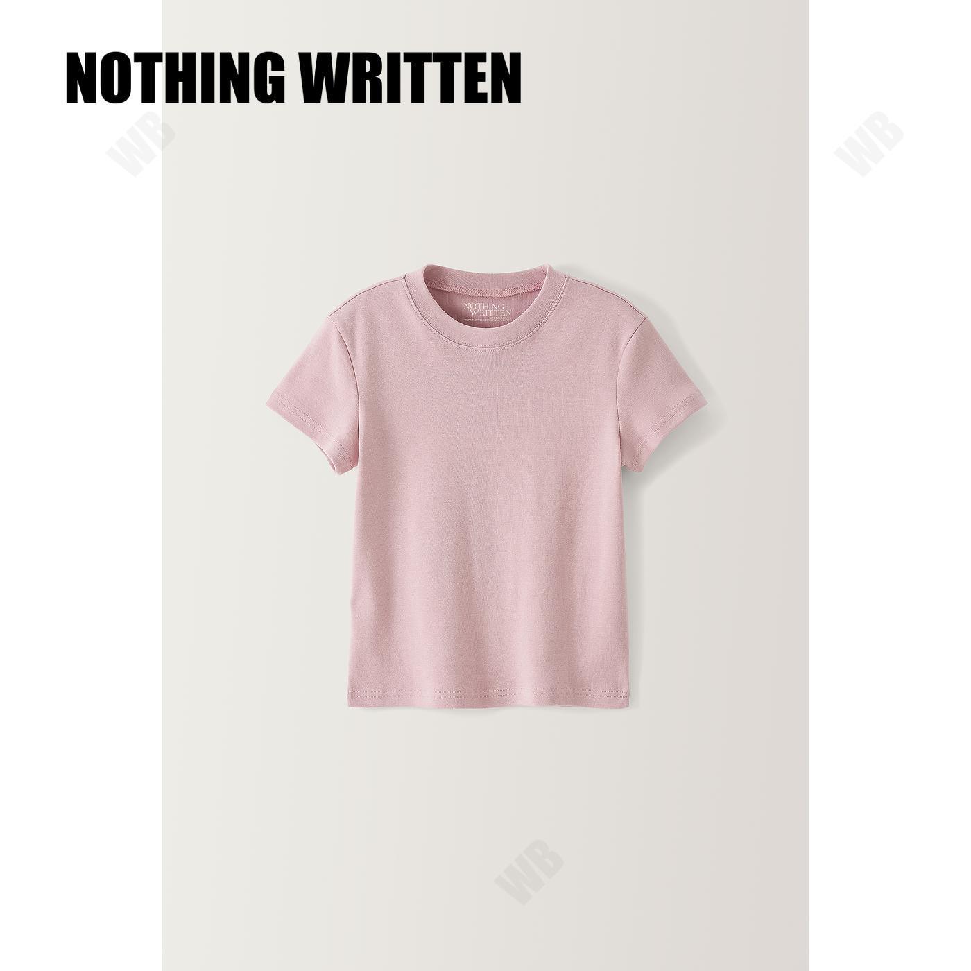 [NOTHING WRITTEN] 90's t-shirt (Bubble gum) ☆送料込☆