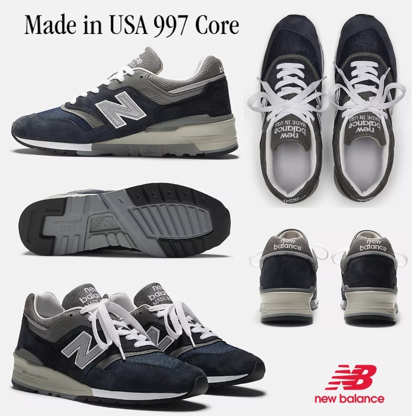 送料&関税込み！超人気！New Balance Made in USA 997 Core