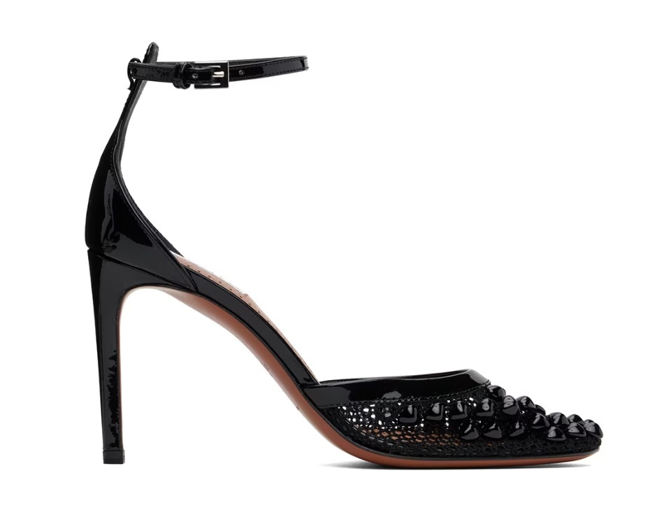 ALAIA(アライア) フィッシュネット ヒール