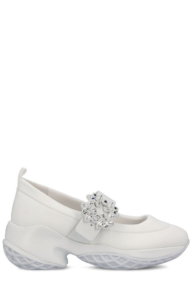 ROGER VIVIER ヴィヴラン エンベリッシュド バックル バレリーナ