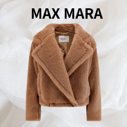 MAX MARA SS25 テディベアコート ブラウン