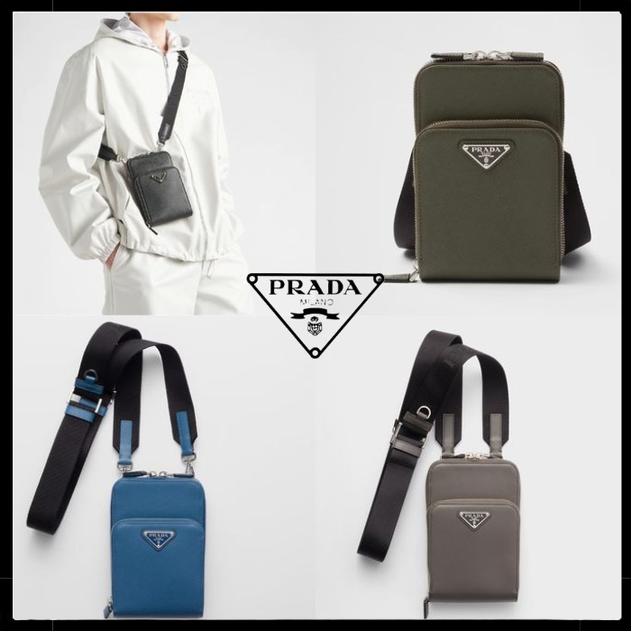 【入手困難☆】PRADA Re-Nylon Saffiano☆Smartphoneケース