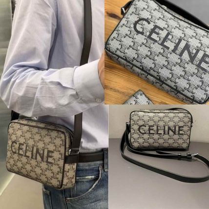 ☆送料関税込☆CELINE ロゴ ミディアム メッセンジャーバッグ お出かけに♪【CELINE】ミディアム メッセンジャーバッグ