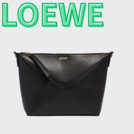 ブラック（黒）系 LOEWE PUZZLE(ロエベ パズル) ショルダー