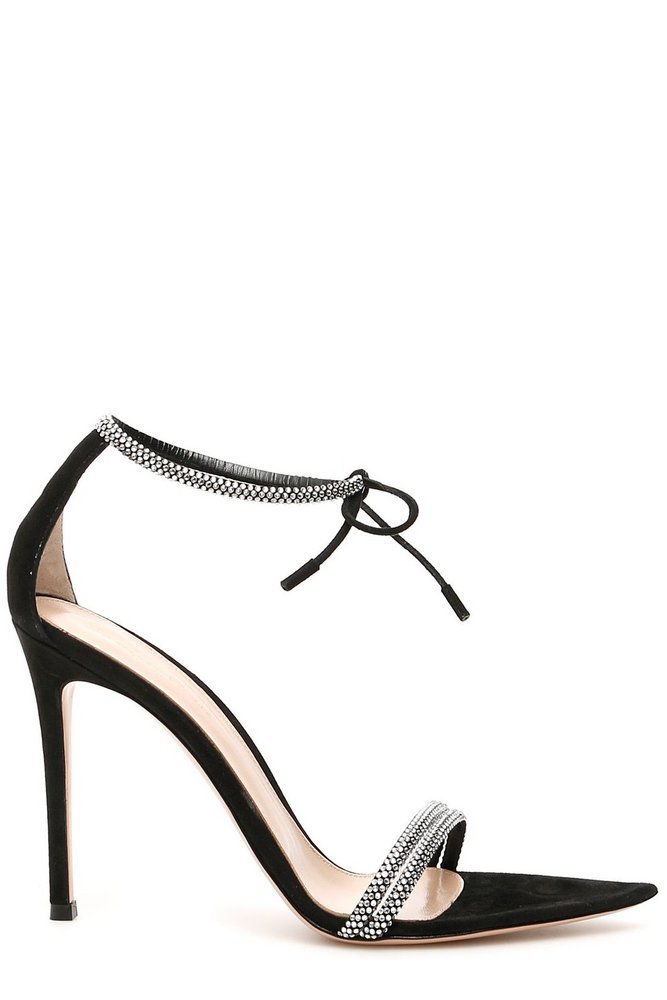 GIANVITO ROSSI モンテカルロ エンベリッシュド サンダル