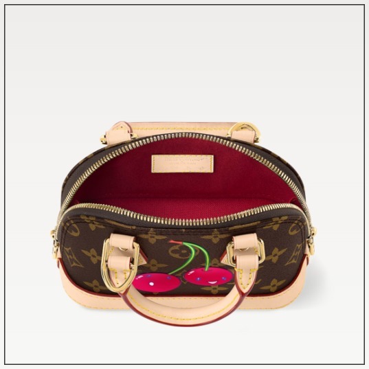 《早い者勝ち》LV × TM ナノ アルマ コラボバッグ サクランボ