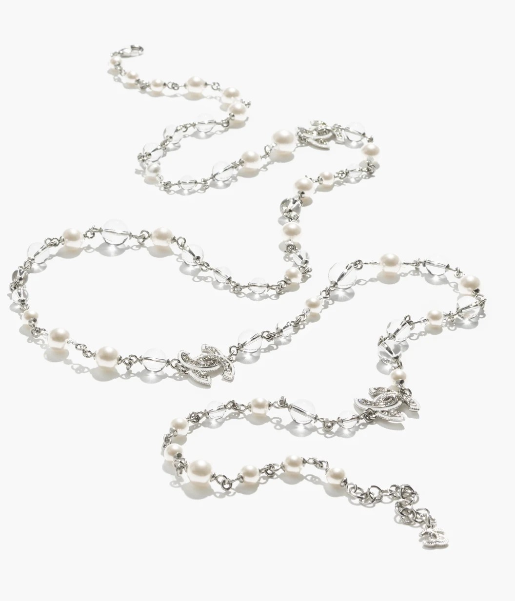 《透明感をまとう》CHANEL ネックレス