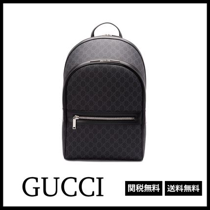 ブラック（黒）系 GUCCI(グッチ) バックパック・リュック(メンズ