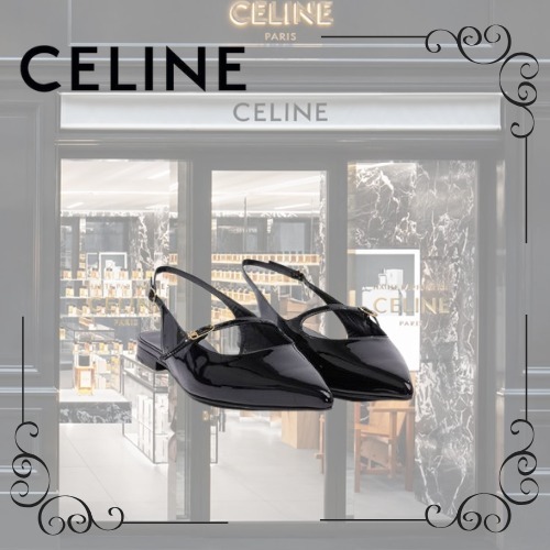 【CELINE】 セリーヌ レザーサンダル