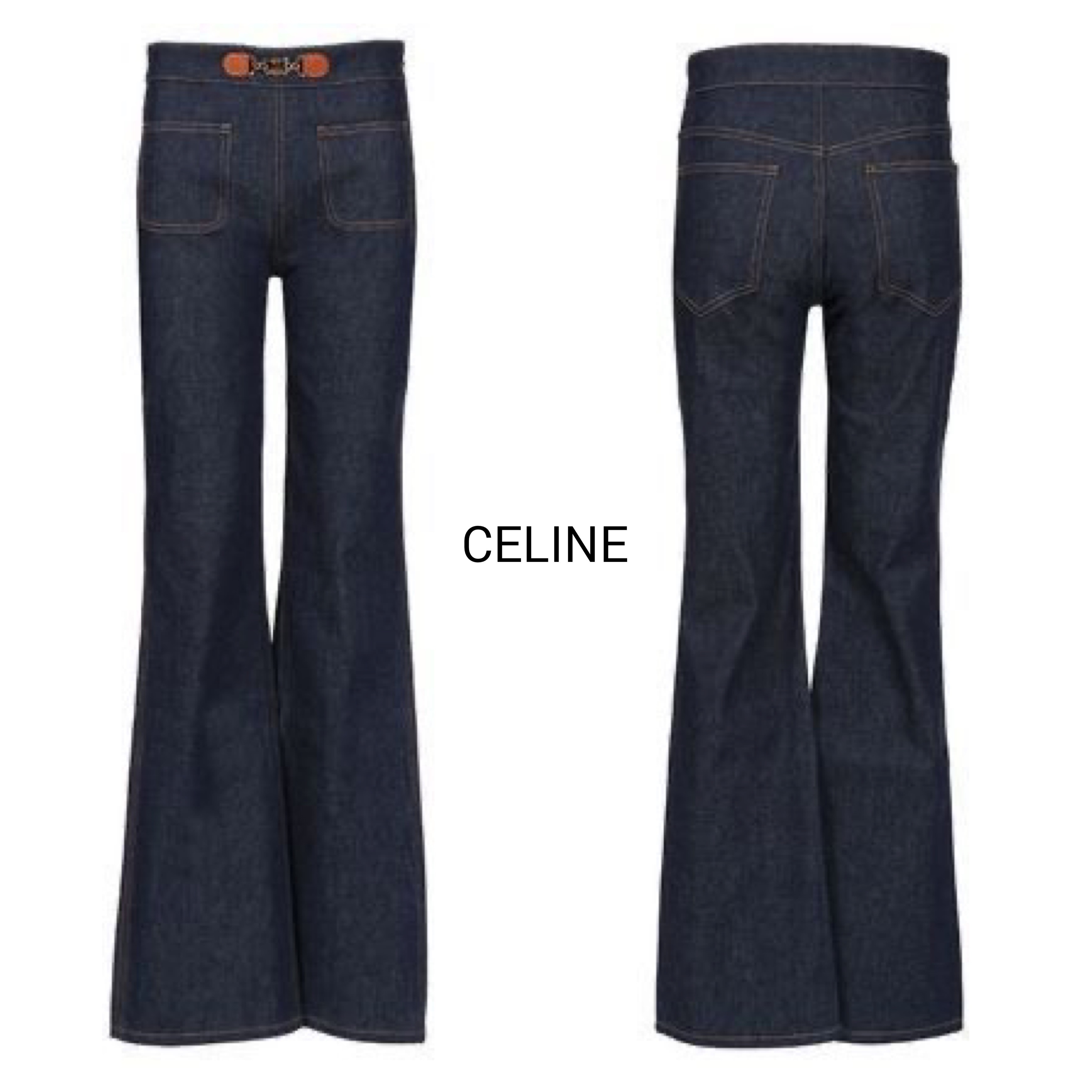 [CELINE] フランソワーズ フレアデニムパンツ