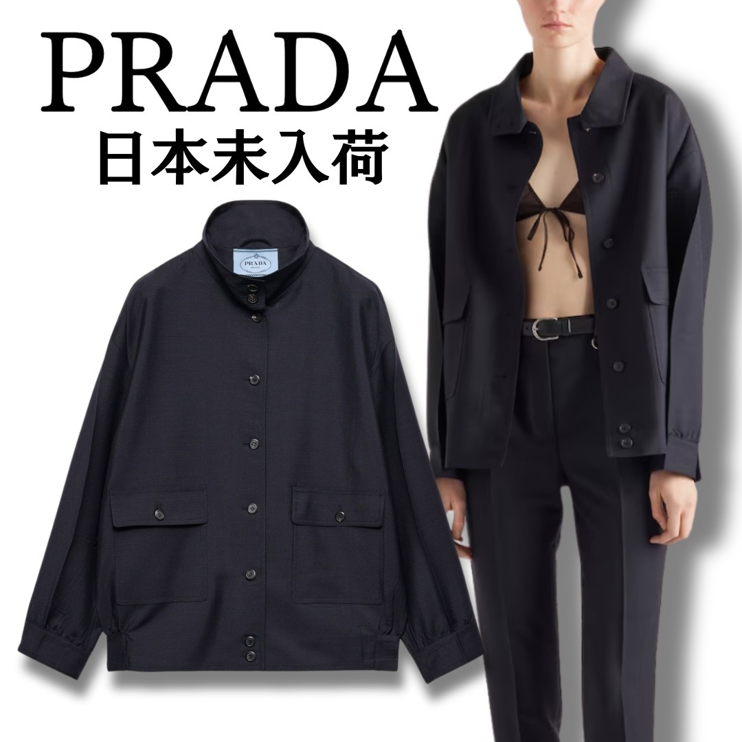 【日本未入荷】トライアングルロゴ キッドモヘアジャケット