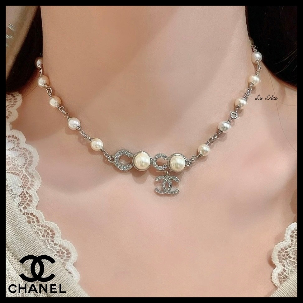 【国内発送☆エレガント】CHANEL パール CCマーク チョーカー