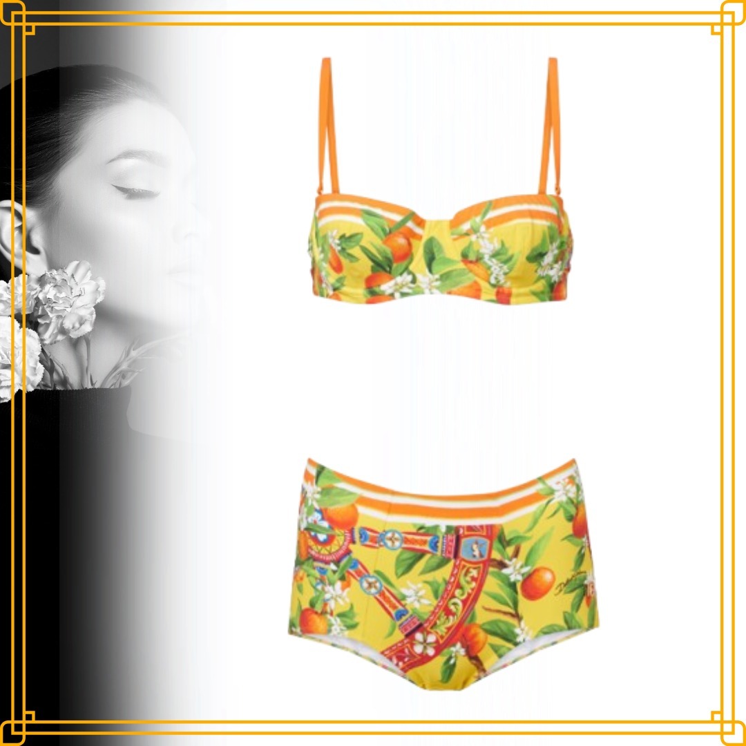 ◆完売前に◆【Dolce&Gabbana】プリント ビキニ