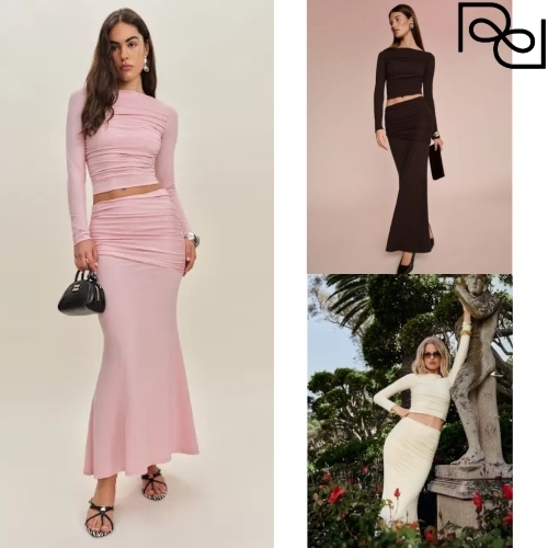 Reformation リフォーメーション エミ ニット ツーピース