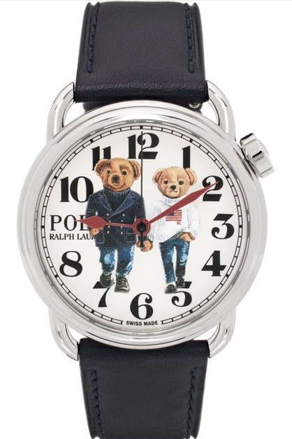 Polo Ralph Lauren ネイビー Bear Couple 腕時計
