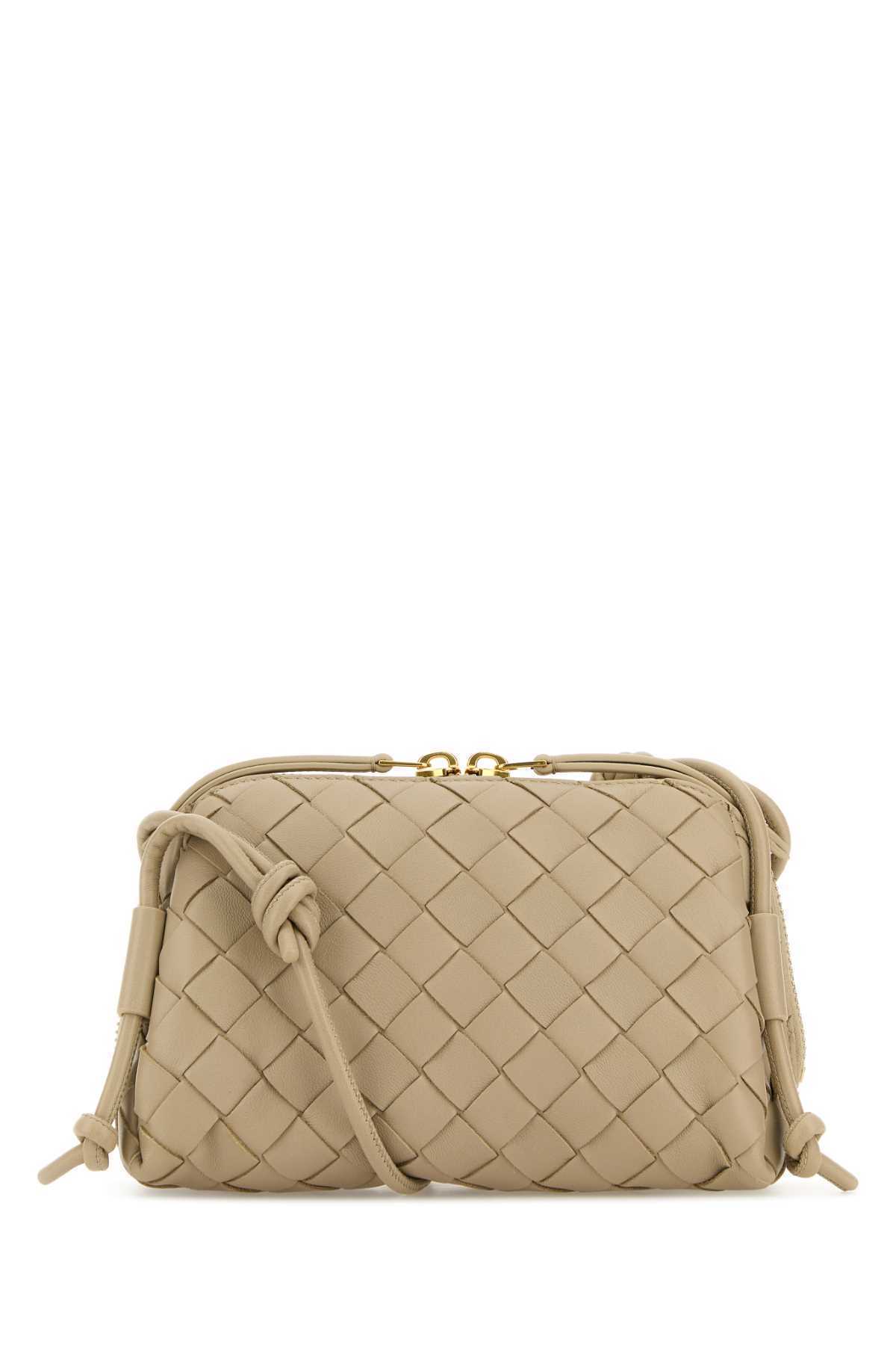 【関税&送料込】Bottega Veneta Sand Leather Concert Crossbod