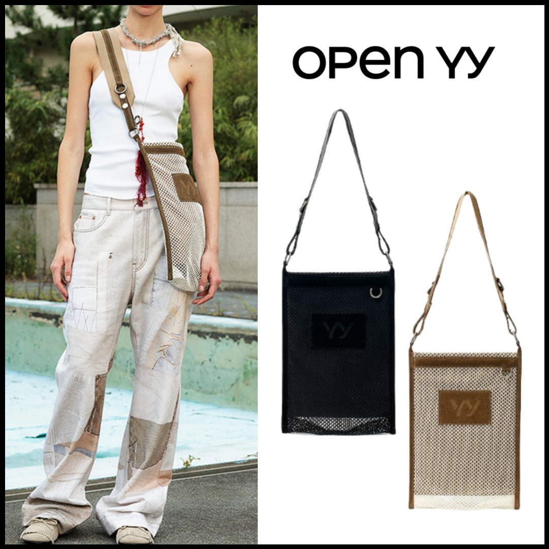 [OPEN Yy] MESH CROSSBODY BAG / 税込み