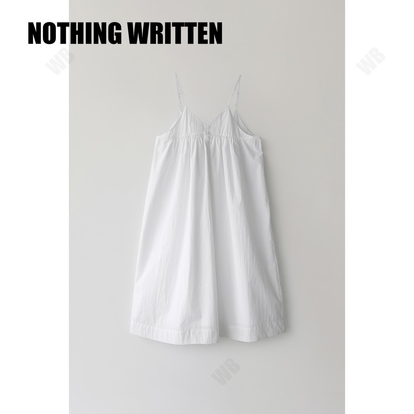 [NOTHING WRITTEN] Cami mid one-piece (White) ☆送料込☆