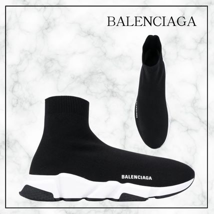 ●送料込●BALENCIAGA●ロゴ スピード スニーカー BALENCIAGA SPEED(バレンシアガ スピード) スニーカー(メンズ