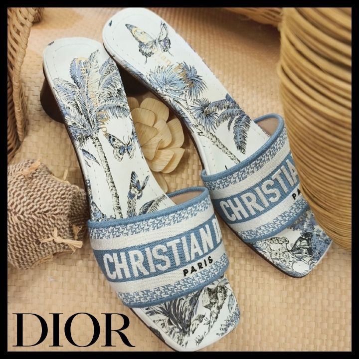 【リゾートさがお洒落】Dior Dioriviera Dway サンダル