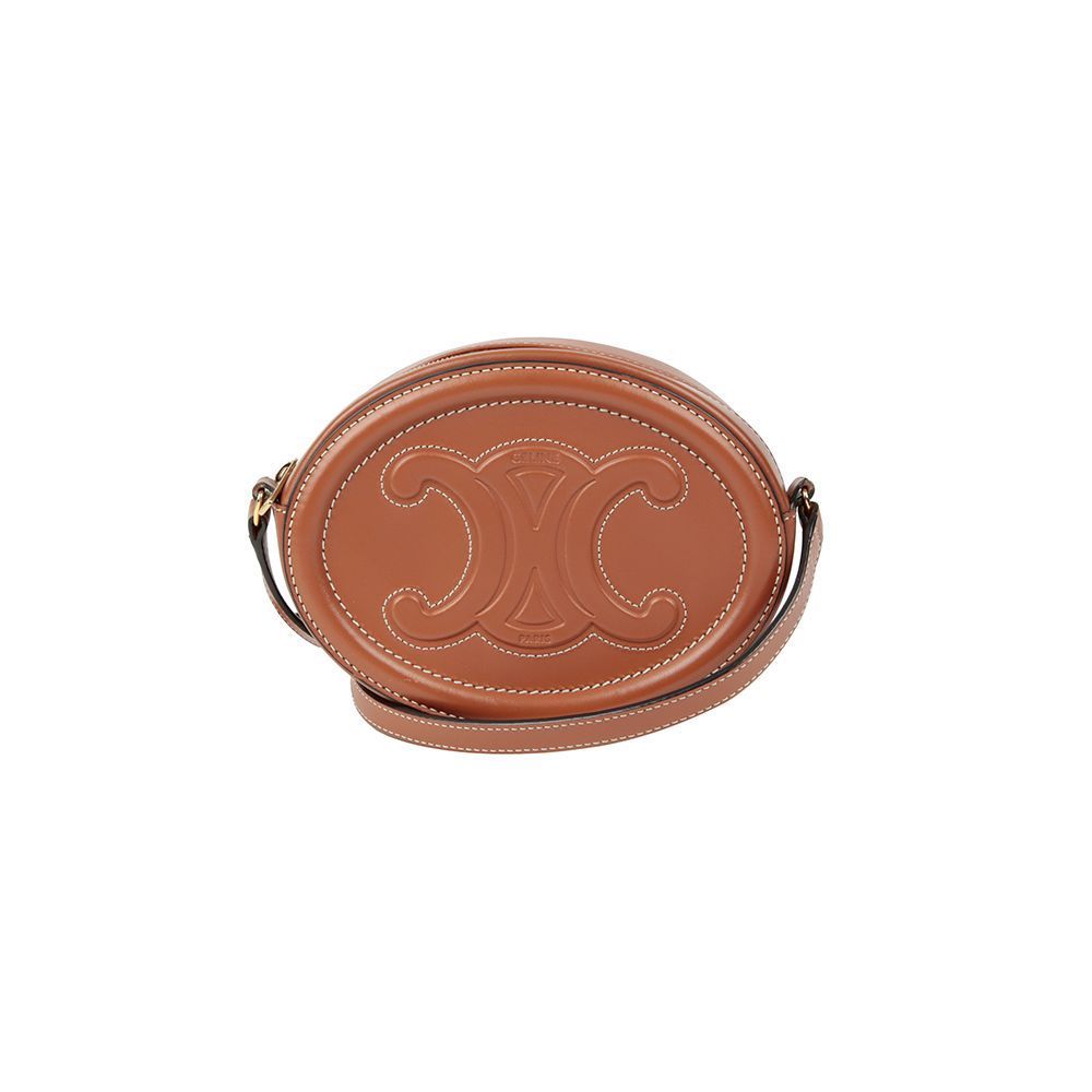 Celine■トリオフェ オーバル パルス ショルダー クロスバッグ