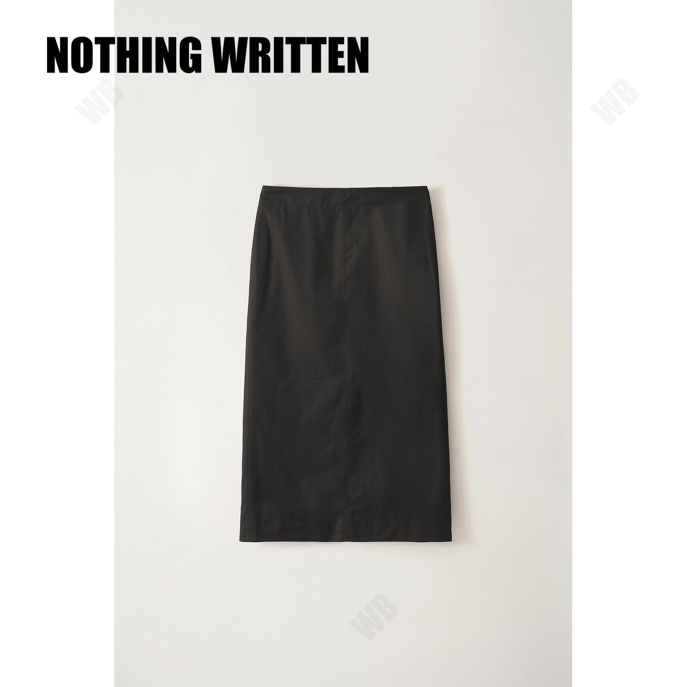 [NOTHING WRITTEN] Stitch h-line maxi skirt ☆送料込☆