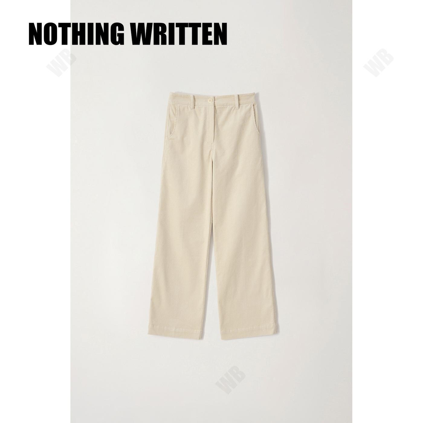 [NOTHING WRITTEN] Brody corduroy pants (Ivory) ☆送料込☆